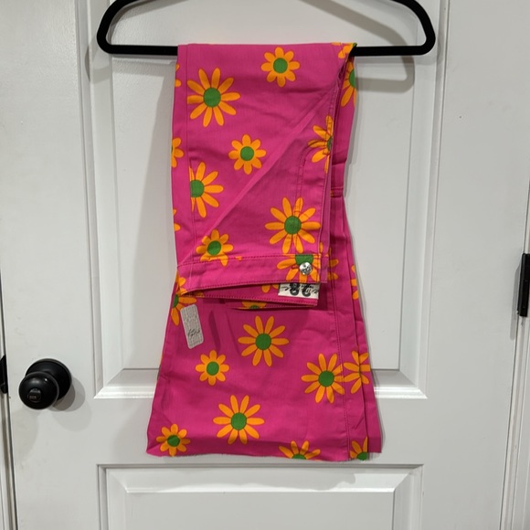 *NEW* FREE PEOPLE QUAKE FLORAL PRINTED CROP FLARE - Picture 4 of 9